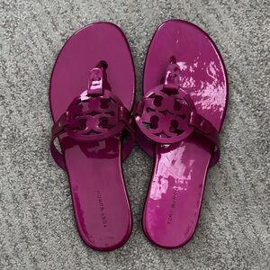 Tory Burch Reva Fuchsia Sandals size 7.5